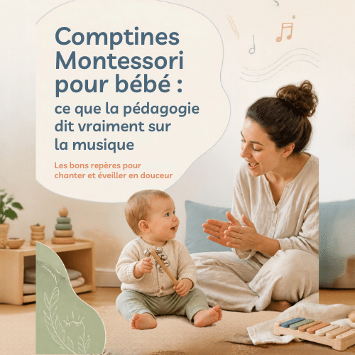 Comptines Montessori pour bébé : ce que la pédagogie dit vraiment sur la musique