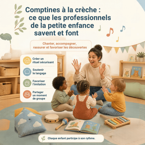 Comptines à la crèche : ce que les professionnels de la petite enfance savent et font
