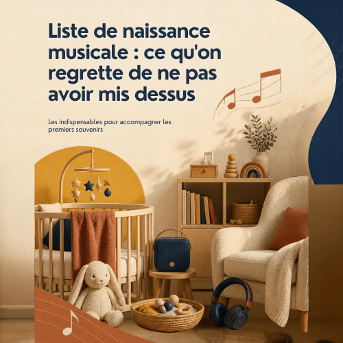 Liste de naissance musicale : ce qu'on regrette de ne pas avoir mis dessus