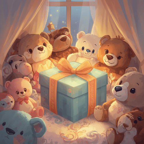 Peluche musicale bébé